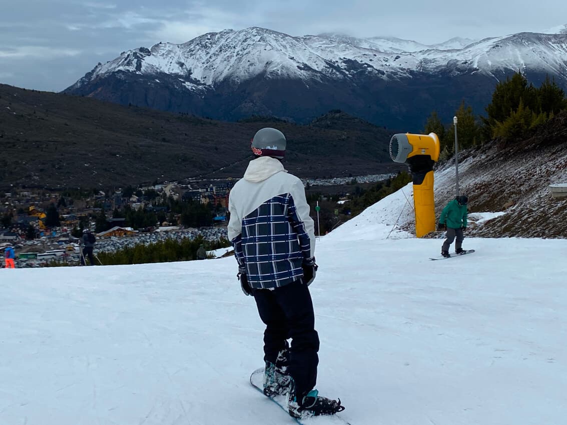 Clase bautismo de ski / snow - Cerro Catedral