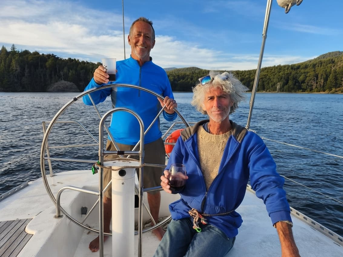 Velero por el Lago Nahuel Huapi